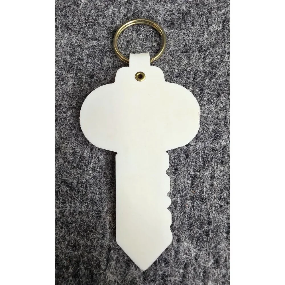 Kees Commercial Mowers Key-Shaped Keychain